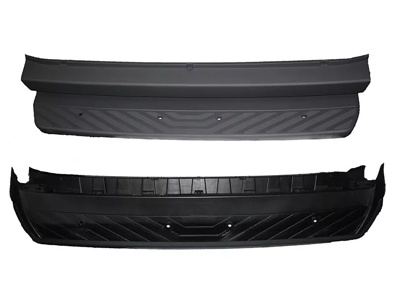 Накладка бампера Mercedes-Benz Sprinter 06-13 (Сзади/ По центру) - Артикул STMDS2087P0 - Производитель Sat - Фото, Отзывы, Цены 