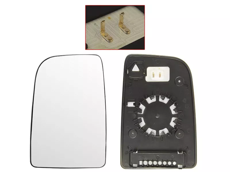 Полотно зеркала Mercedes-Benz Sprinter 06-18 (Слева/ Обогрев/ большое (круглое крепление)) - Артикул STMDS2940G2 - Производитель Sat - Фото, Отзывы, Цены 