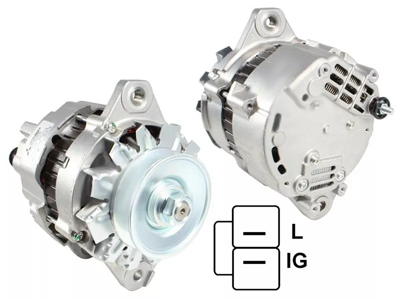 Генератор MMC FUSO 6D17 24V 55A - Артикул STME077789N - Производитель Sat - Фото, Отзывы, Цены 