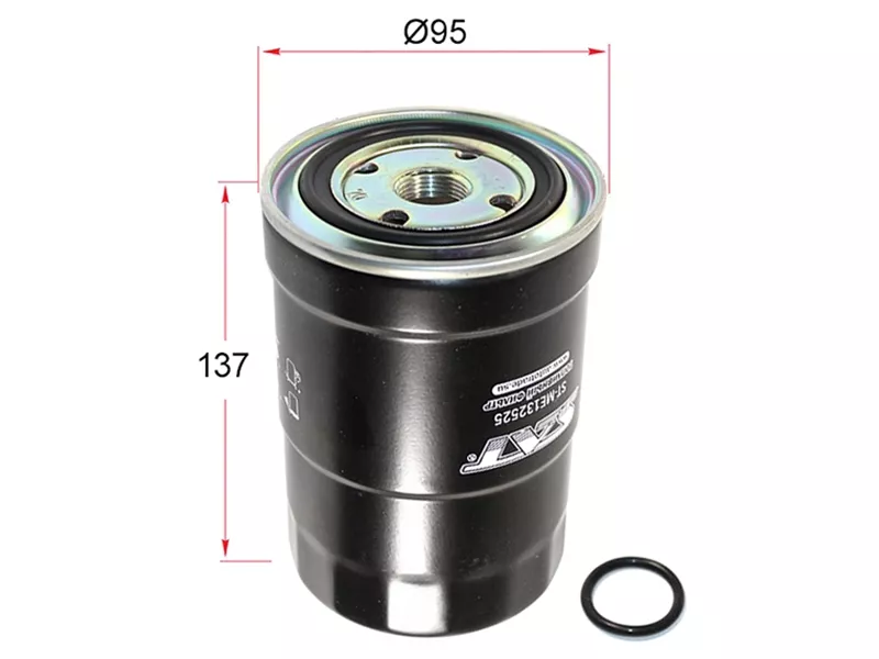 Фильтр топливный MITSUBISHI PAJERO 99-06/CANTER 05- DIESEL - Артикул STME132525 - Производитель Sat - Фото, Отзывы, Цены 