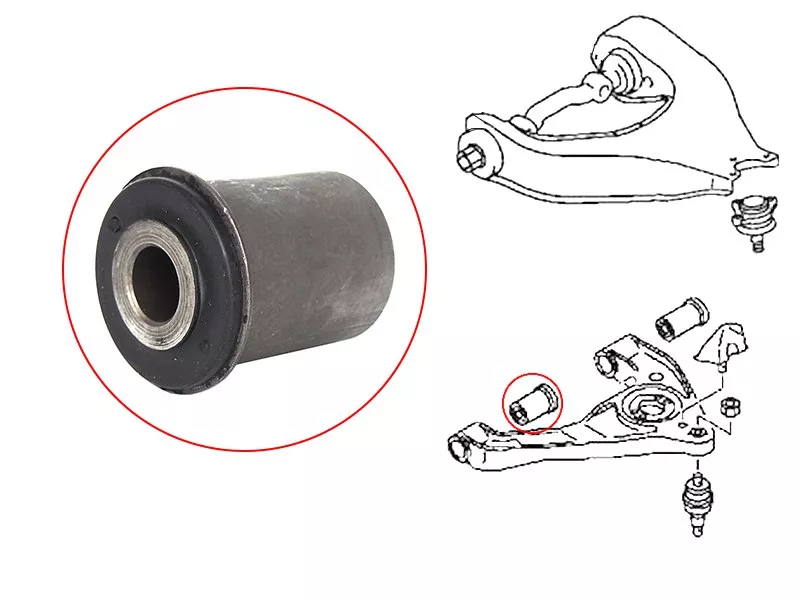 Сайлентблок рычага Mitsubishi Fuso Canter FE7 02-12 / Fuso Canter FE8 02-12 - Артикул STMK335140 - Производитель Sat - Фото, Отзывы, Цены 