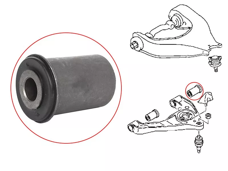 Сайлентблок рычага Mitsubishi Fuso Canter FE7 02-12 / Fuso Canter FE8 02-12 - Артикул STMK335141 - Производитель Sat - Фото, Отзывы, Цены 