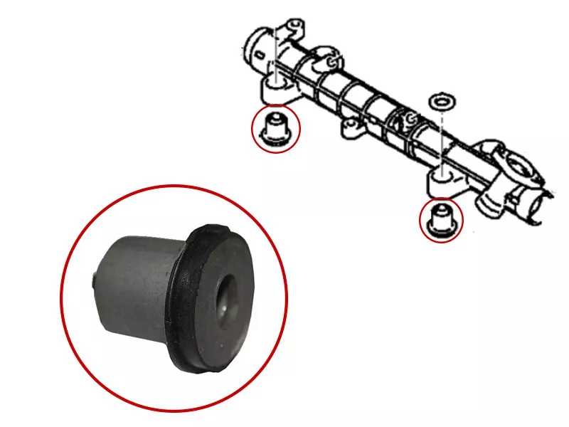 Сайлентблок рулевой рейки Mitsubishi Eclipse 05-11 / Endeavor 03-11 - Артикул STMN101259B - Производитель Sat - Фото, Отзывы, Цены 