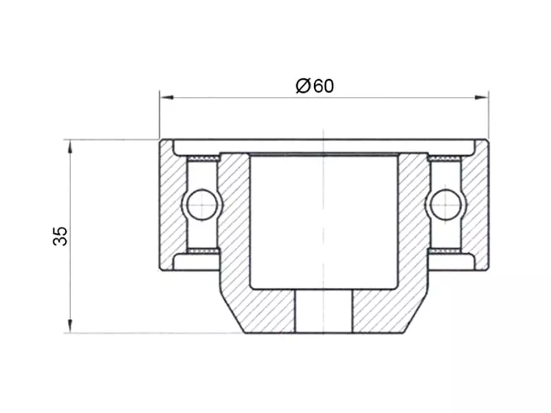 Ролик натяжителя приводного ремня MMC GRANDIS/LANCER/OUTLANDER 4G69 - Артикул STMN137248 - Производитель Sat - Фото, Отзывы, Цены 