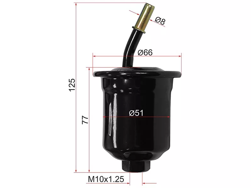 Фильтр топливный MITSUBISHI PAJERO SPORT 6G72 98-09 - Артикул STMR239580 - Производитель Sat - Фото, Отзывы, Цены 
