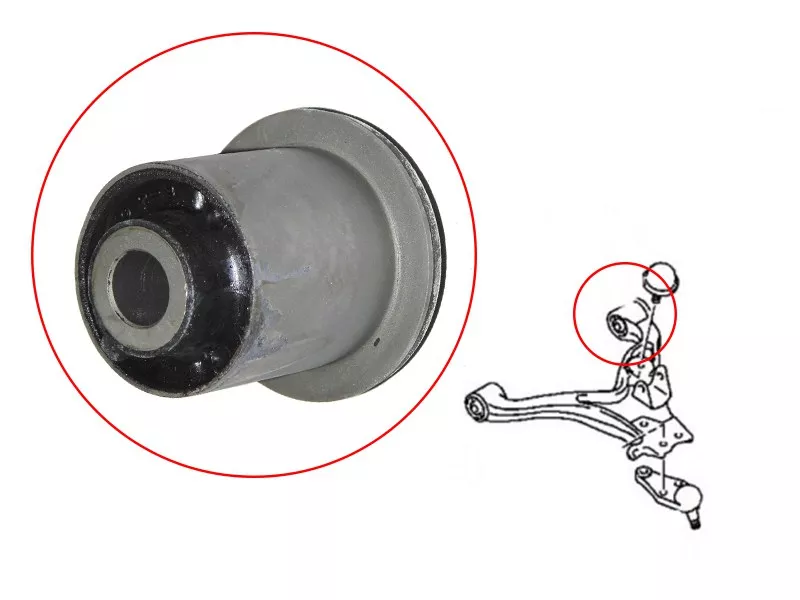 Сайлентблок рычага Mitsubishi Pajero 99-06 / Montero 00-06 - Артикул STMR510417 - Производитель Sat - Фото, Отзывы, Цены 