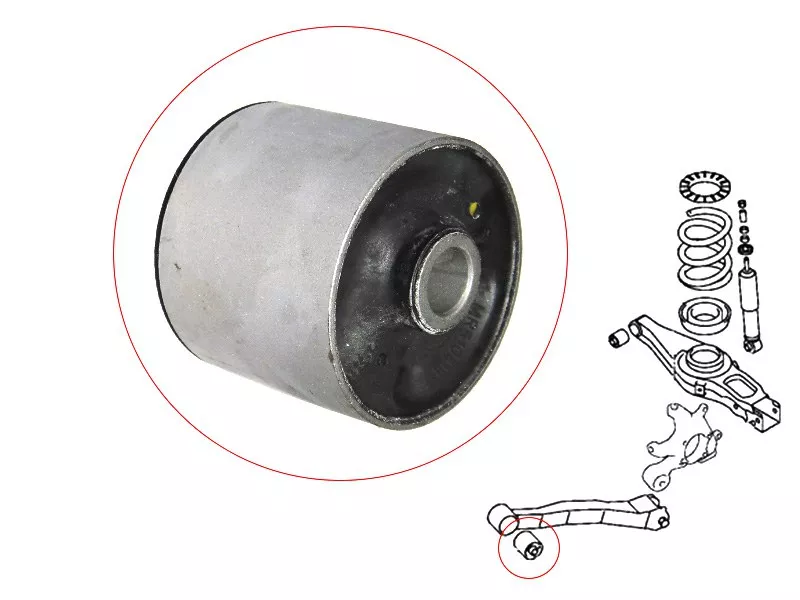 Сайлентблок рычага Mitsubishi Pajero 99-20 - Артикул STMR510418 - Производитель Sat - Фото, Отзывы, Цены 