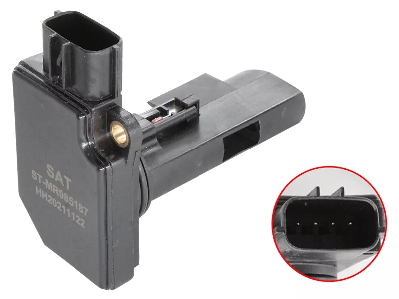 Датчик расхода воздуха Mitsubishi Lancer 07-17 / Outlander 02-12 - Артикул STMR985187 - Производитель Sat - Фото, Отзывы, Цены 