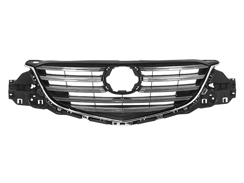 Решетка радиатора Mazda CX-5 14-17 (с хром молдингом) - Артикул STMZX5093A0 - Производитель Sat - Фото, Отзывы, Цены 