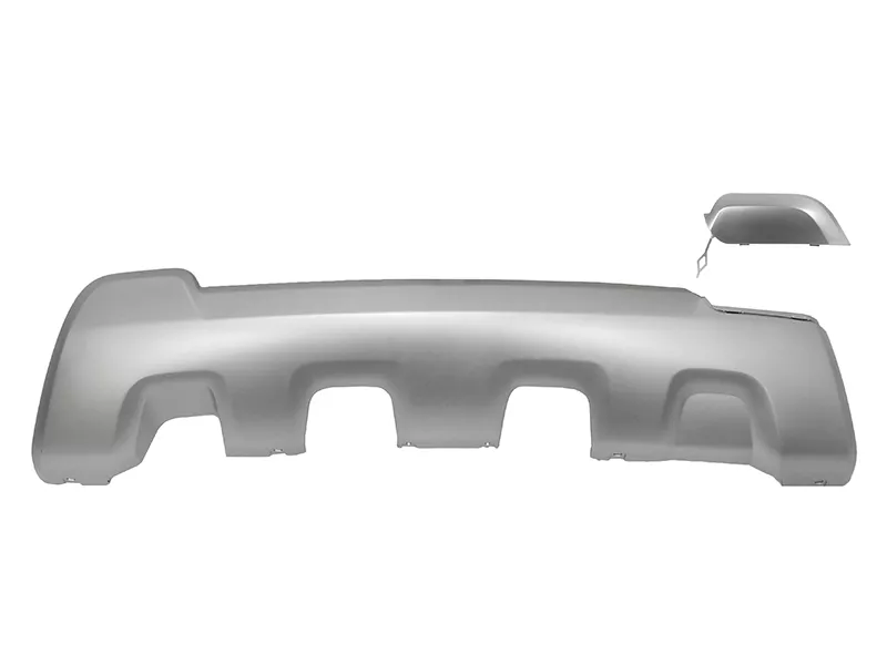 Бампер задний Renault Duster 15-21 (Нижняя часть) - Артикул STRND1087SA0TW - Производитель Sat - Фото, Отзывы, Цены 