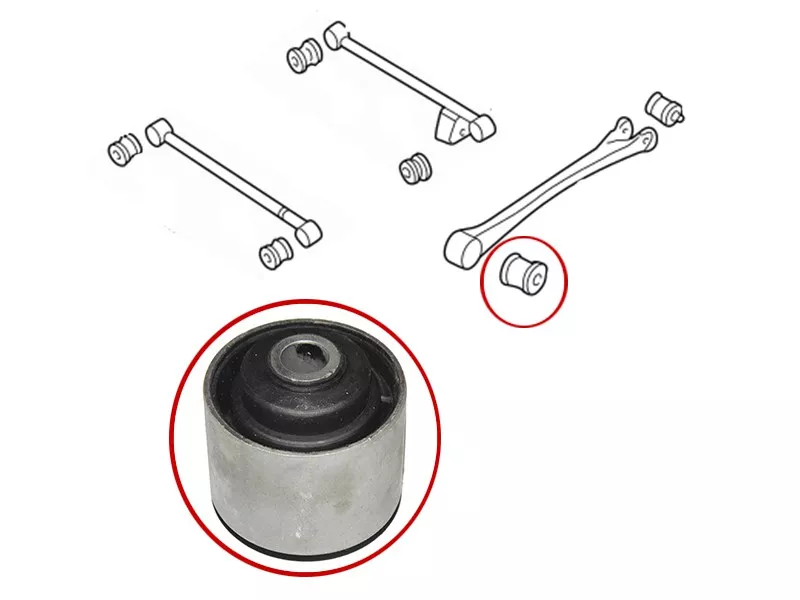 Сайлентблок рычага Subaru Forester 97-02 / Impreza 92-00 - Артикул STSBHSB20006 - Производитель Sat - Фото, Отзывы, Цены 