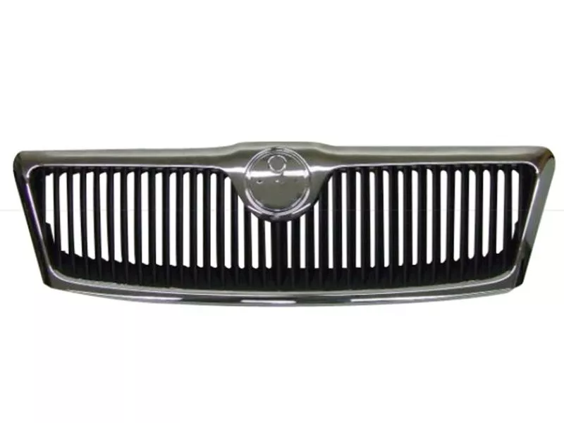 Решетка радиатора Skoda Octavia 04-09 (с хром молдингом) - Артикул STSD260930 - Производитель Sat - Фото, Отзывы, Цены 