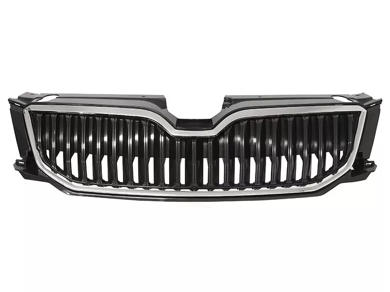 Решетка радиатора Skoda Octavia 12-17 (с хром молдингом) - Артикул STSD270930 - Производитель Sat - Фото, Отзывы, Цены 