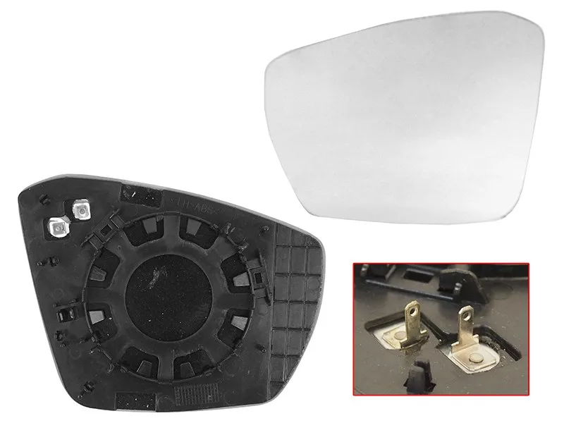 Полотно зеркала Skoda Octavia 12-20 (Слева/ Обогрев) - Артикул STSD27940G2 - Производитель Sat - Фото, Отзывы, Цены 