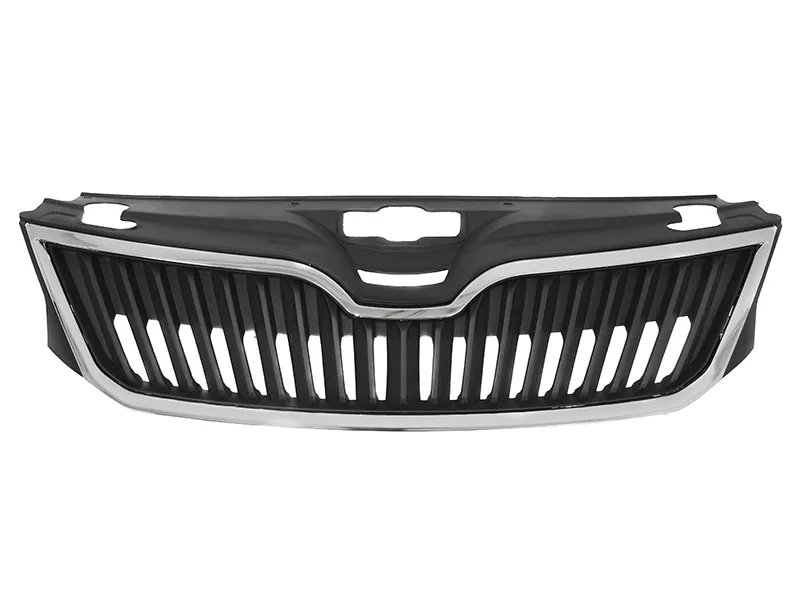 Решетка радиатора Skoda Rapid 12-20 (с хром молдингом) - Артикул STSDR10930 - Производитель Sat - Фото, Отзывы, Цены 