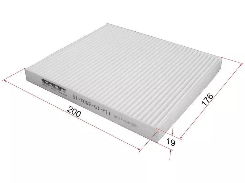 Фильтр салона MAZDA CX-9 07 - Артикул STTD8661P11 - Производитель Sat - Фото, Отзывы, Цены 