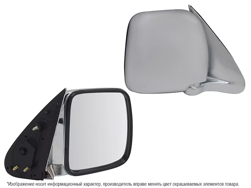 Зеркало Toyota Hiace 04-20 (Справа/ Механическое/ хром) - Артикул STTY749401 - Производитель Sat - Фото, Отзывы, Цены 