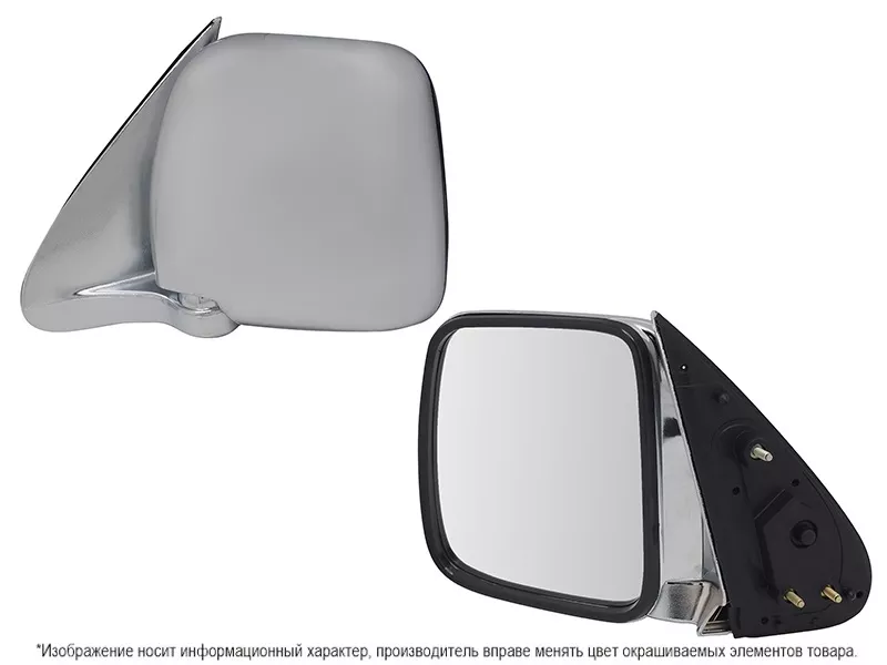 Зеркало Toyota Hiace 04-20 (Слева/ Механическое/ хром) - Артикул STTY749402 - Производитель Sat - Фото, Отзывы, Цены 