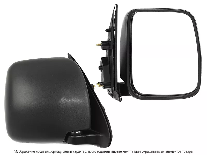 Зеркало Toyota Hiace 04-20 (Справа/ Механическое/ черное) - Артикул STTY74940A1 - Производитель Sat - Фото, Отзывы, Цены 