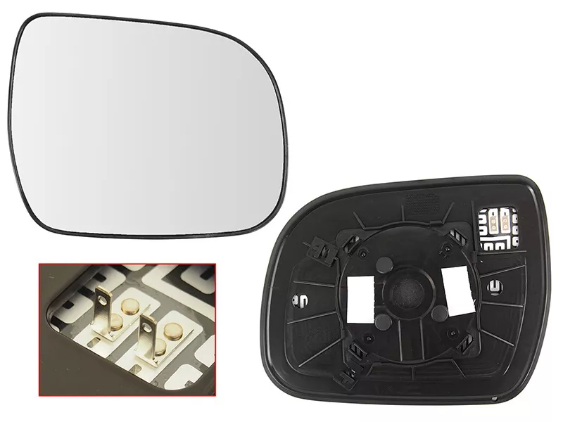 Полотно зеркала Toyota Highlander 07-13 (Справа/ Обогрев) - Артикул STTYG3940G1 - Производитель Sat - Фото, Отзывы, Цены 