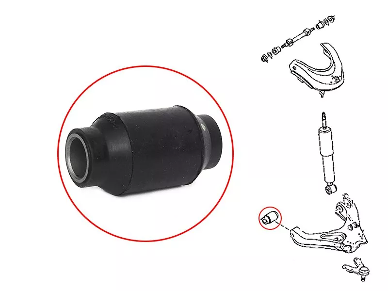 Сайлентблок рычага Ford Ranger USA 97-03 / Mazda B-Series 98-06 - Артикул STUH7434450 - Производитель Sat - Фото, Отзывы, Цены 