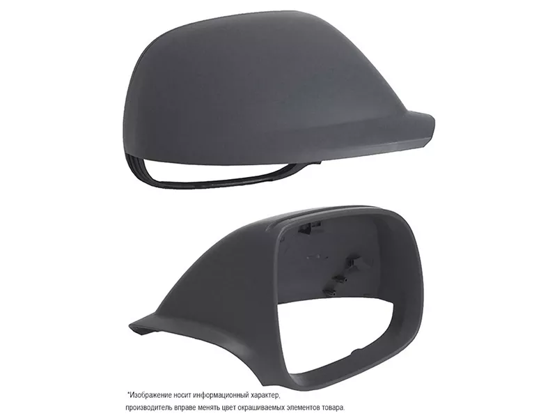 Накладка зеркала Volkswagen Touareg 06-10 (Справа) - Артикул STVW61940KA1 - Производитель Sat - Фото, Отзывы, Цены 