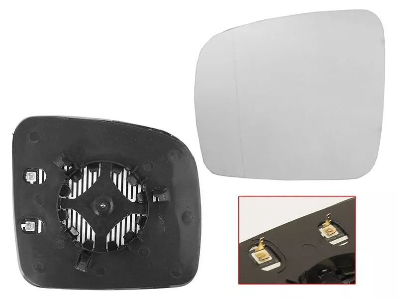Полотно зеркала Volkswagen Transporter 03-09 / Caddy 03-15 (Слева/ Обогрев) - Артикул STVWT5940K2 - Производитель Sat - Фото, Отзывы, Цены 