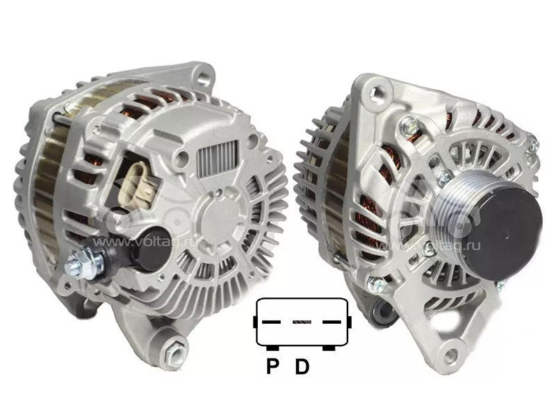 Генератор MAZDA 3 BL 1.6 08-13 Z6 12V 90A - Артикул STZ66818300 - Производитель Sat - Фото, Отзывы, Цены 