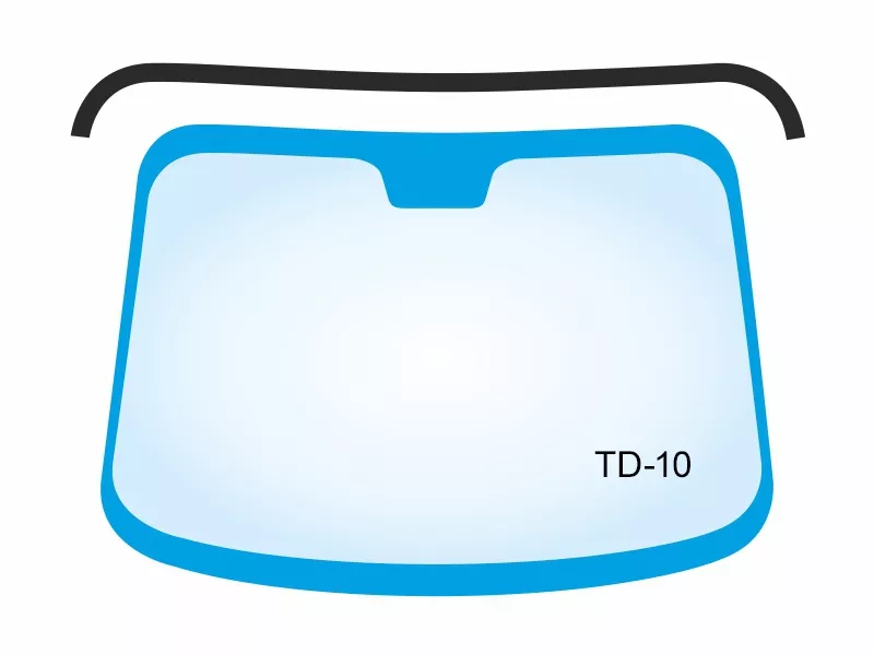 Молдинг лобового стекла (Сверху) Honda CR-V 06-12 - Артикул TD10 - Производитель Sat - Фото, Отзывы, Цены 