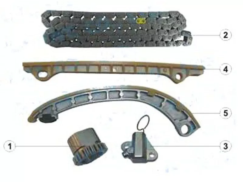 Комплект замены цепи ГРМ SUZUKI M13A/M15A/M16A 98 - Артикул TKSZ230C - Производитель Sat - Фото, Отзывы, Цены 