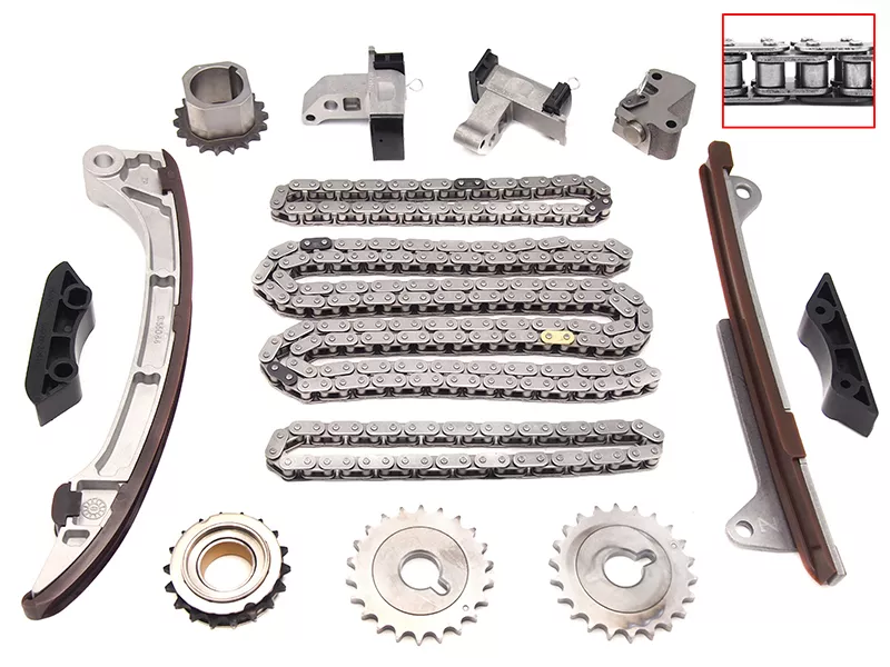 Комплект замены цепи ГРМ TOYOTA 1GR-FE 03-07 - Артикул TKTY210A - Производитель Sat - Фото, Отзывы, Цены 