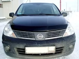 Дефлектор капота темный NISSAN TIIDA 2006-2011 / Ниссан Тиида - Артикул NLDSNITII0612 - Производитель Sim - Фото, Отзывы, Цены 