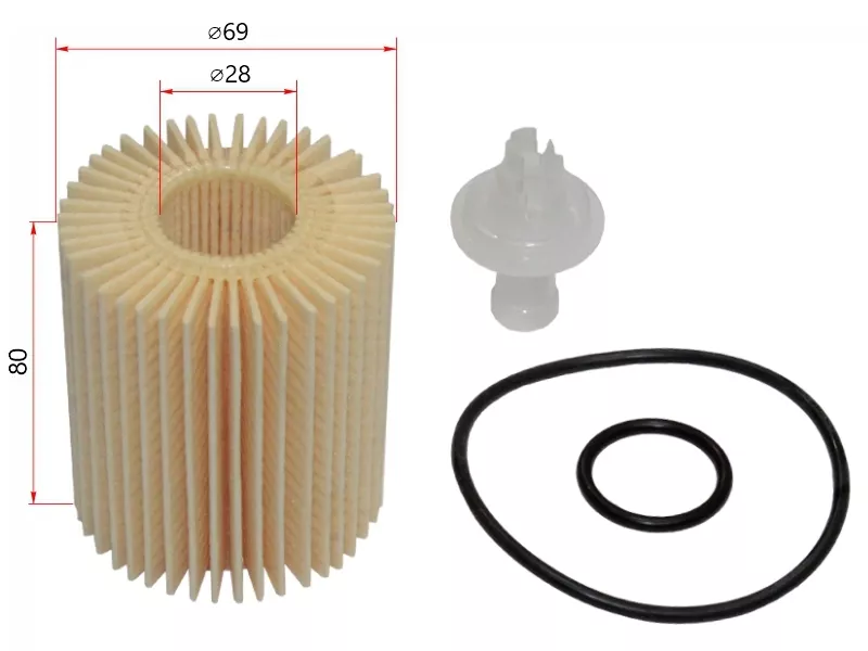 Фильтр масляный (Картридж) TOYOTA AVENSIS,AURIS,LEXUS LS460 1-2TRFE, 3-4GRFE 06 - Артикул 04152YZZA5 - Производитель Toyota - Фото, Отзывы, Цены 