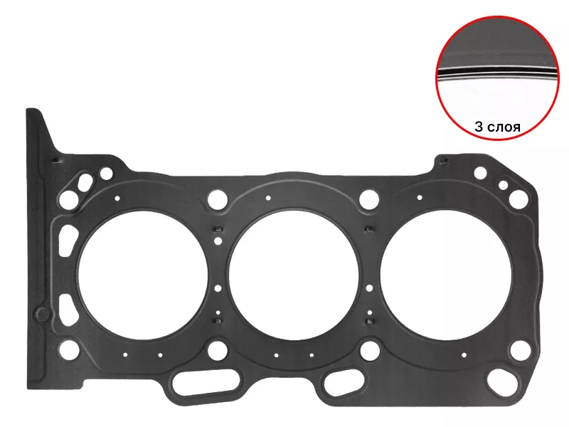Прокладка головки блока TOYOTA 3-5GRF#E RH - Артикул 1111531041 - Производитель Toyota - Фото, Отзывы, Цены 