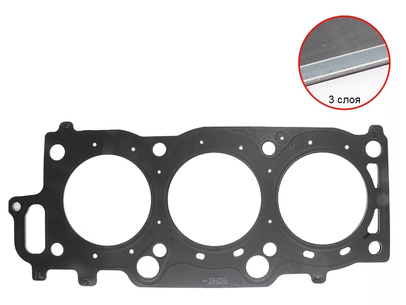 Прокладка головки блока TOYOTA CAMRY 1MZ-FE FR 04 - Артикул 1111620042 - Производитель Toyota - Фото, Отзывы, Цены 