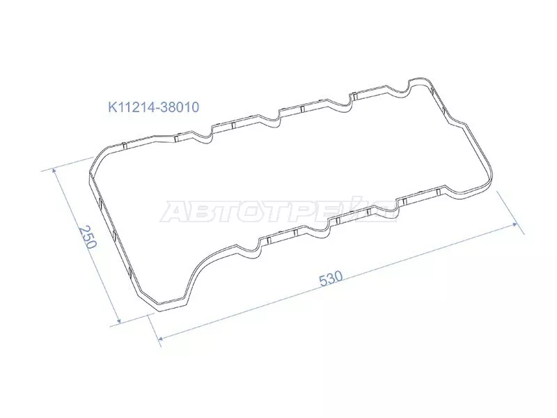 Прокладка клапанной крышки LEXUS LX570 07- 3URFE №2 - Артикул 1121438010 - Производитель Toyota - Фото, Отзывы, Цены 