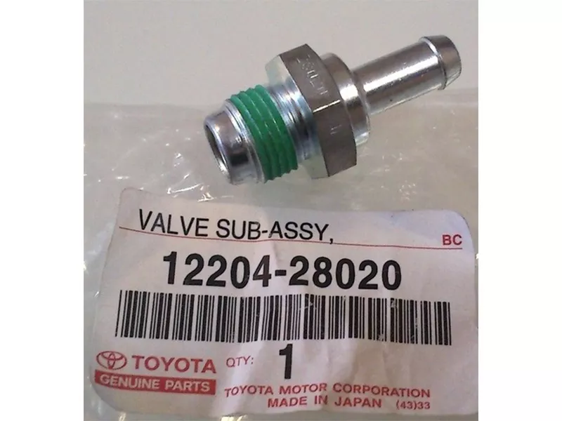 Клапан вентиляции картерных газов TOYOTA 1/2AZFE/1AZFSE - Артикул 1220428020 - Производитель Toyota - Фото, Отзывы, Цены 