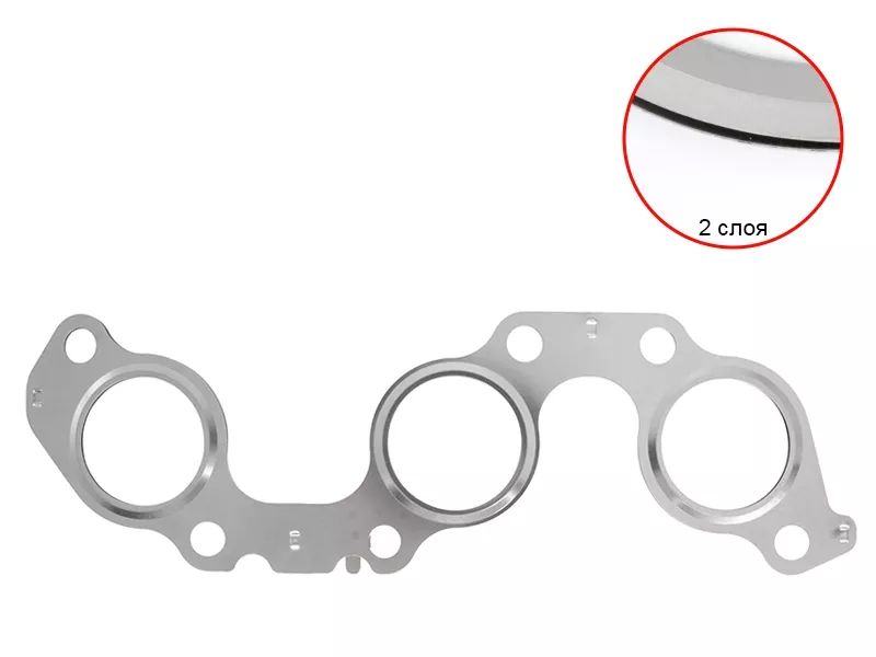 Прокладка выпускного коллектора TOYOTA HARRIER,KLUGER 1,3MZFE 03 - Артикул 1717320030 - Производитель Toyota - Фото, Отзывы, Цены 