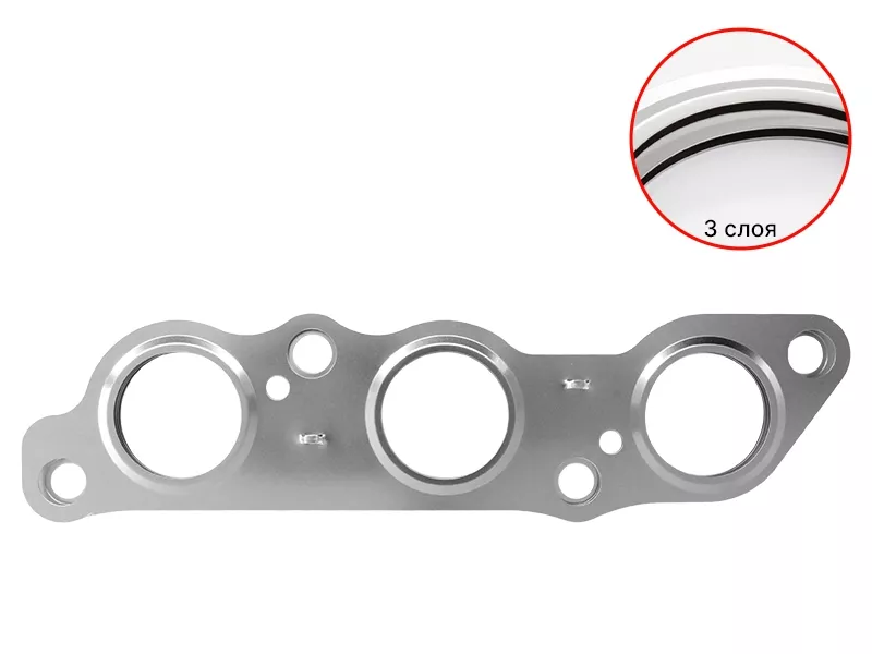 Прокладка выпускного коллектора TOYOTA MARK/ARISTO/CROWN 1-2JZ-GE 90 - Артикул 1717346020 - Производитель Toyota - Фото, Отзывы, Цены 