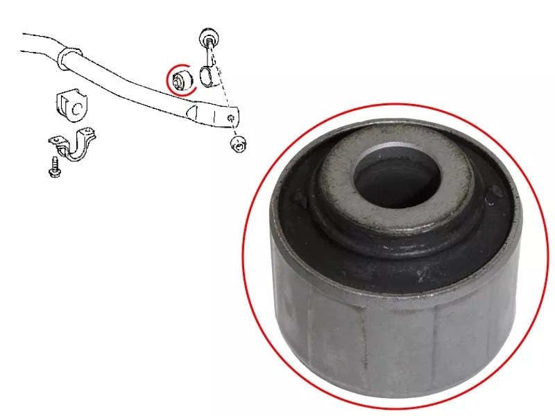 Сайлентблок Toyota Land Cruiser (J200) 07-21 - Артикул 4884960110 - Производитель Toyota - Фото, Отзывы, Цены 