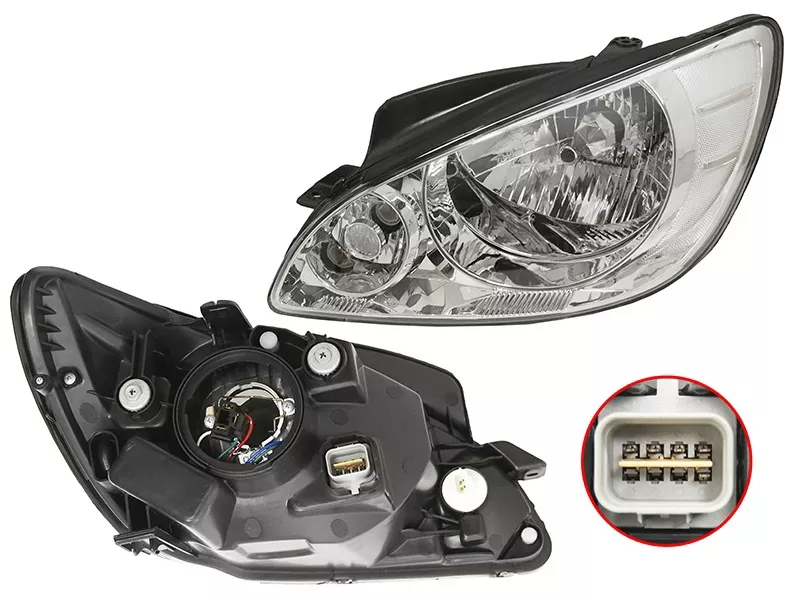 Фара левая -  для HYUNDAI GETZ